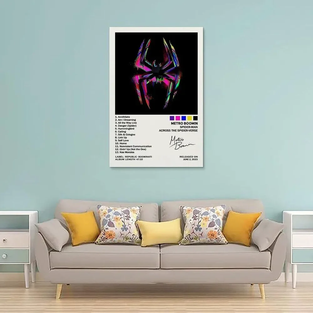 Metro Boomin Spider‑Verse Canvas Poster 56